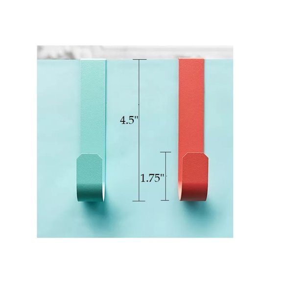 Over The Door Hook Hangers (10 Pack) - Picture 2 of 5